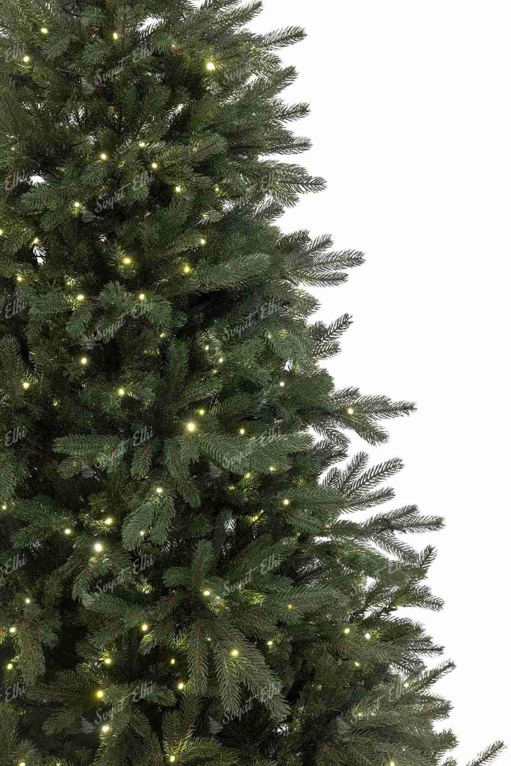 Изкуствена коледна елха FULL 3D Татрански смърч 240 см 600LED