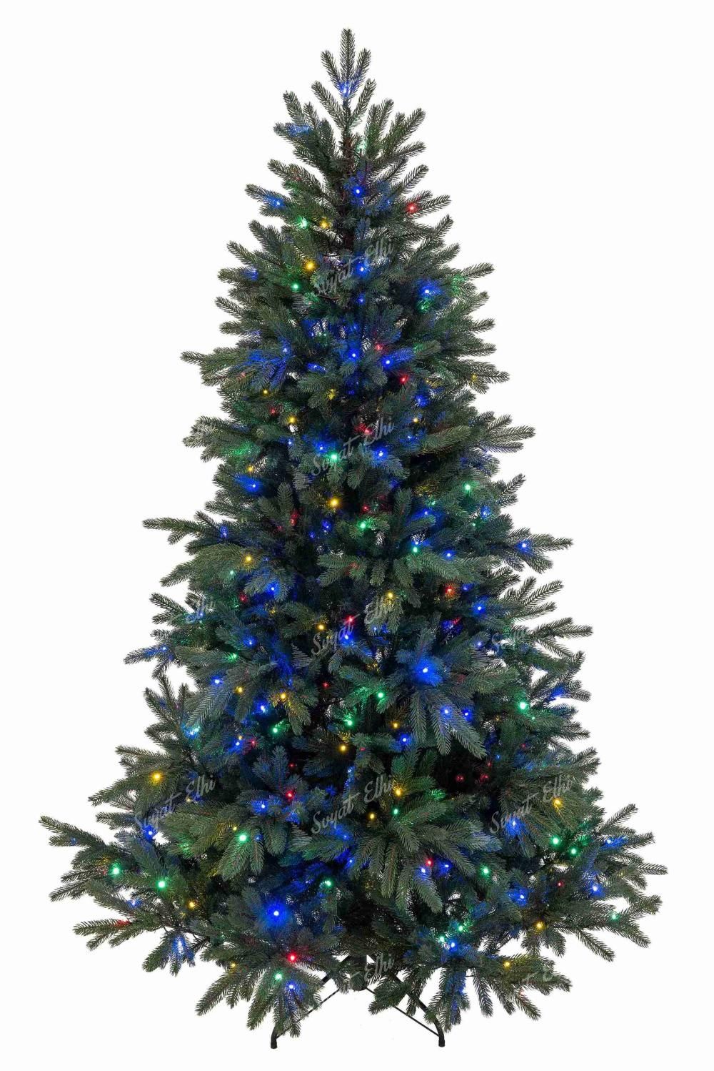 Изкуствена коледна елха FULL 3D Татрански смърч 240 см 600LED