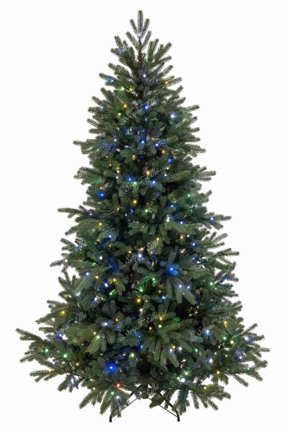 Изкуствена коледна елха FULL 3D Татрански смърч 240 см 600LED