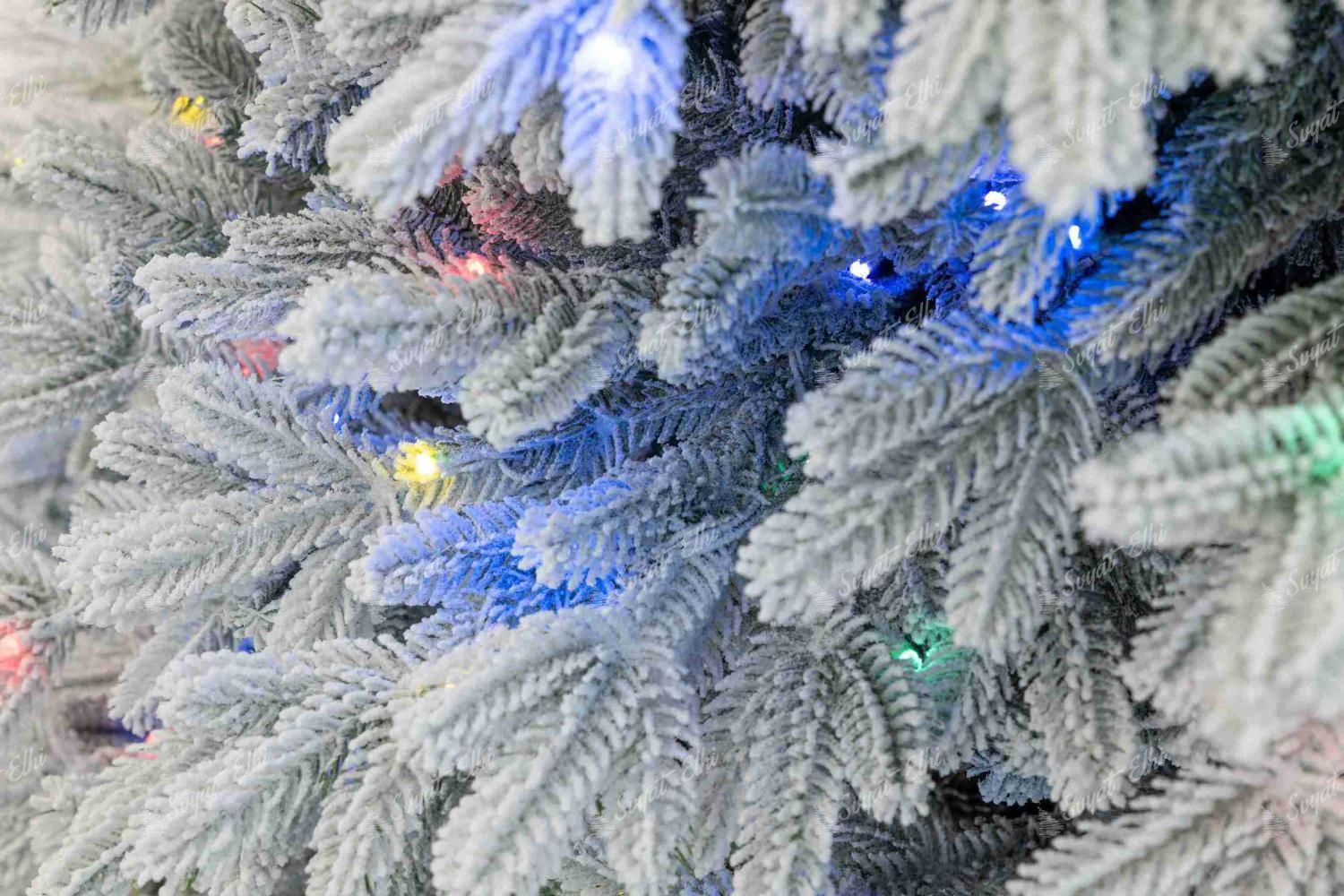Коледна елха 3D Лапландски смърч 210 см 600LED