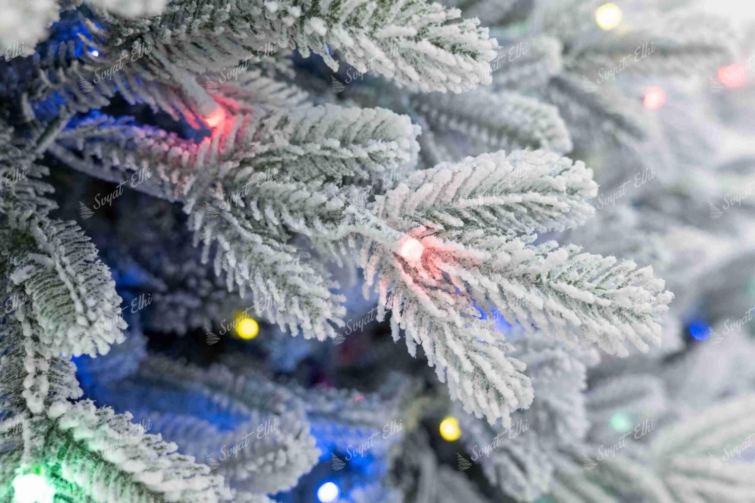 Коледна елха 3D Лапландски смърч 210 см 600LED